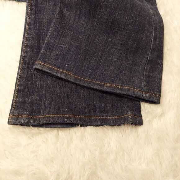 Kut from the Kloth Natalie Boot Leg Jeans S 2 Low Rise Dark Wash Relaxed - Picture 8 of 10